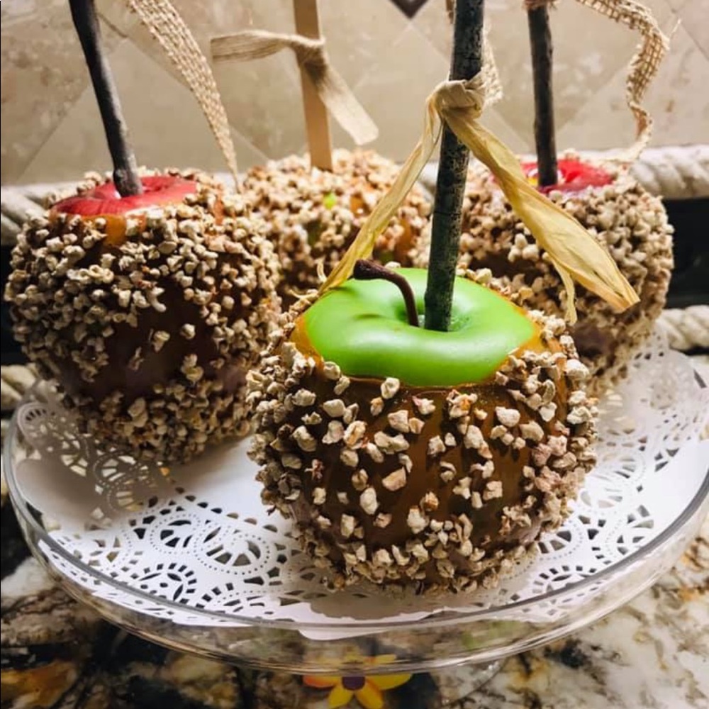 Faux candy apples